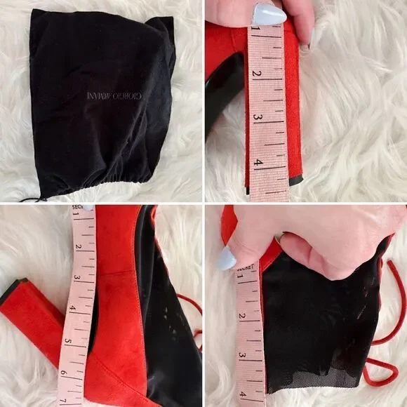 ʟɪᴋᴇ ɴᴇᴡ ɢɪᴏʀɢɪᴏ ᴀʀᴍᴀɴɪ ꜰᴡ18 ꜱᴜᴇᴅᴇ ʙʟᴏᴄᴋ ʜᴇᴇʟ ʙᴏᴏᴛꜱ - Picture 3 of 17